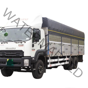 ISUZU FVM1500 3 Chân Thùng Bạt Tải Trọng 15 Tấn