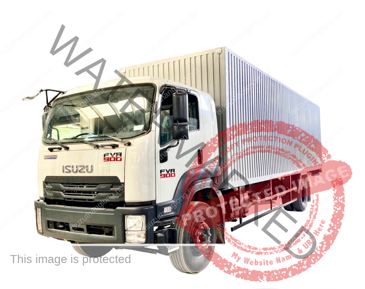 ISUZU FVR900 Thùng Kín Cont Tải Trọng 7.2 Tấn