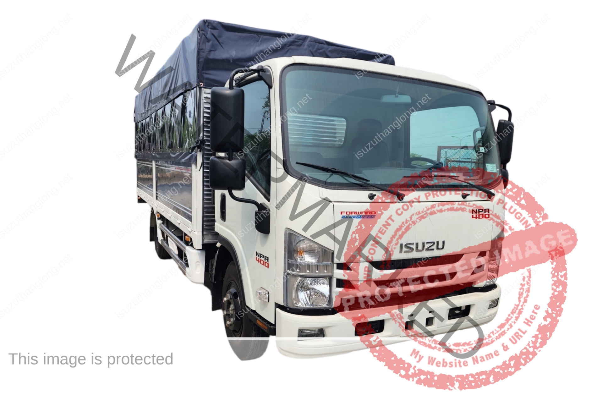 ISUZU NPR400 Thùng Bạt Tải Trọng 3.5 Tấn