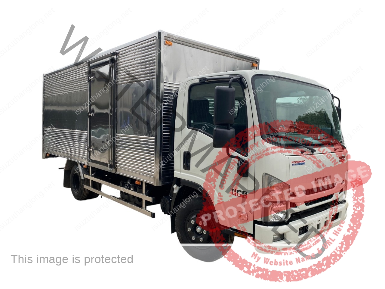 ISUZU NPR400 Thùng Kín Tải Trọng 3.5 Tấn