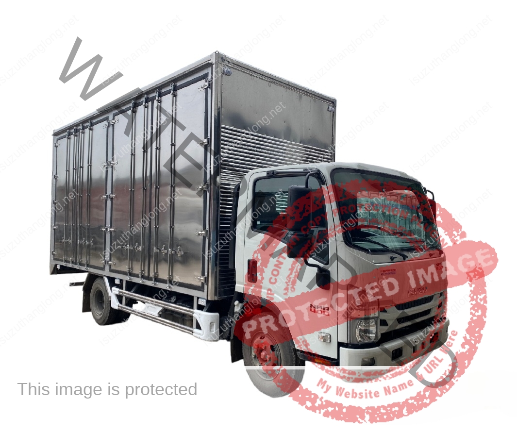 ISUZU NPR400 Thùng Kín Pallet Tải Trọng 3.5 Tấn