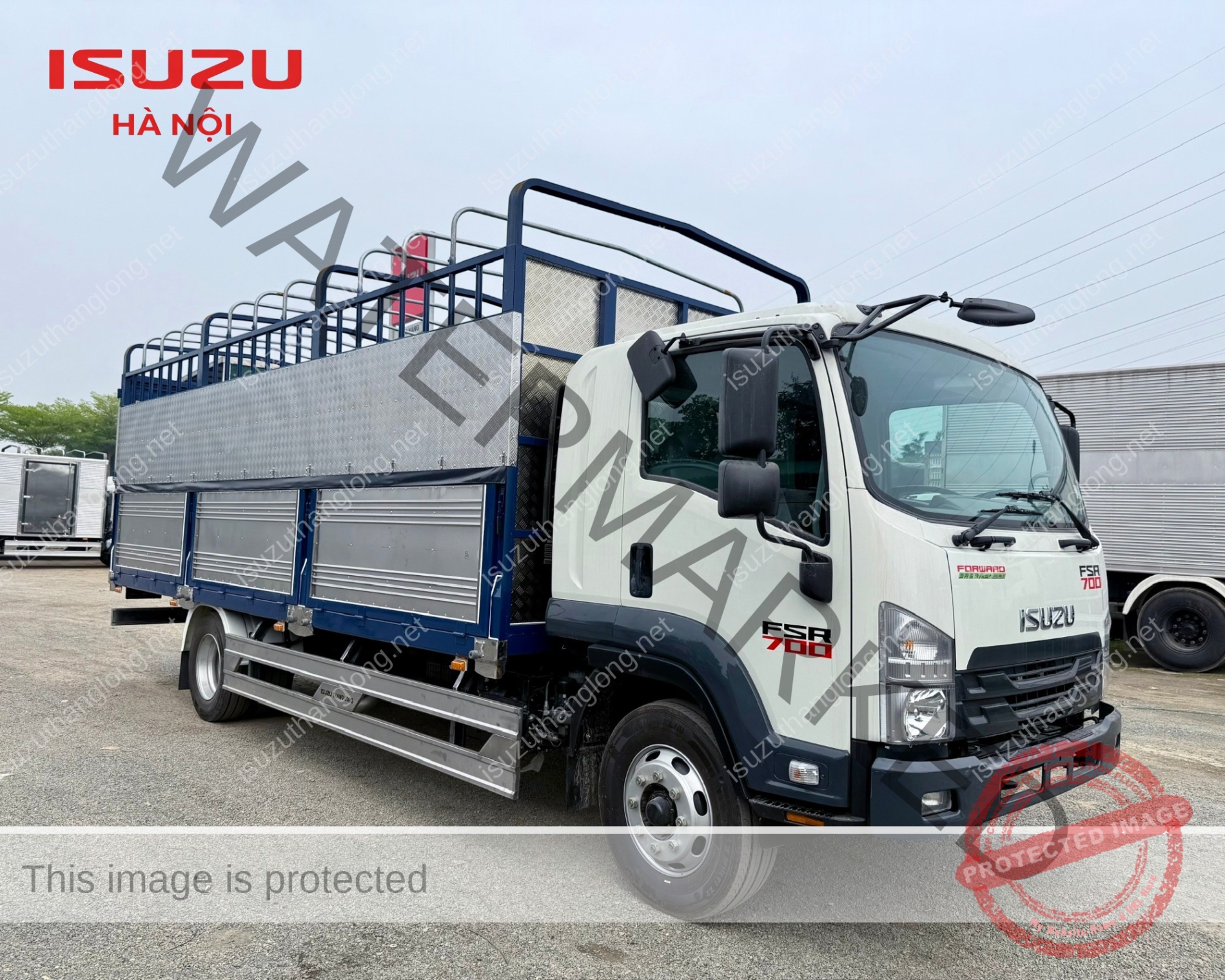 ISUZU FSR700 Thùng Bạt Tải Trọng 7.7 Tấn