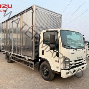 ISUZU NQR550 Thùng Kín Pallet Inox Tải Trọng 5 Tấn
