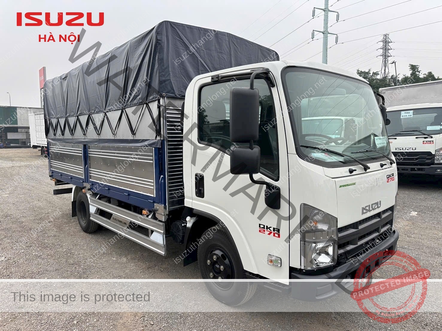 ISUZU QKR270 Thùng Bạt Tải Trọng 2.7 Tấn